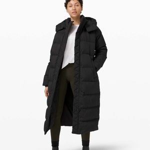 Lululemon Wunder Puff Jacket *Long Black (First Release) EUC Size 6